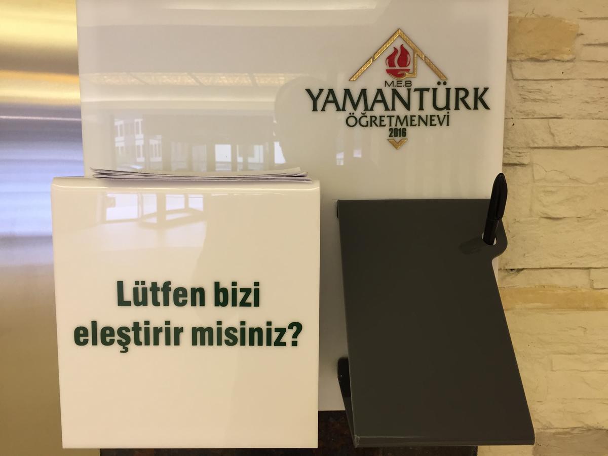 Yamanturk Ogretmenevi Hotel Çamlıhemşin Kültér fotó